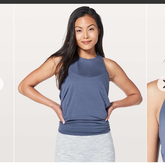 Lululemon All Tied Up Tank🍋🍋-Moody blues - Picture 4 of 11